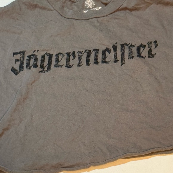 Jägermeister Charcoal Tee with White Logo - Picture 2 of 6